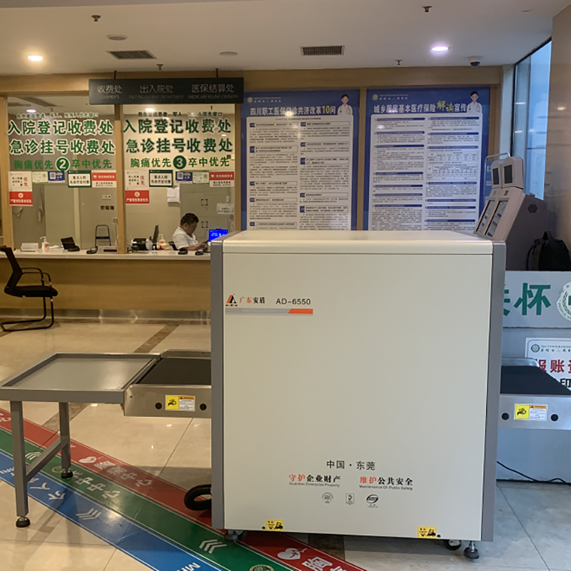 2025款AD-6550普通铁制多能量X射线安全检查设备